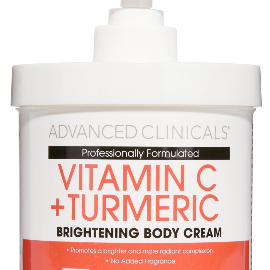 Advanced Clinicals Vitamin C + Turmeric Brightening Body Cream