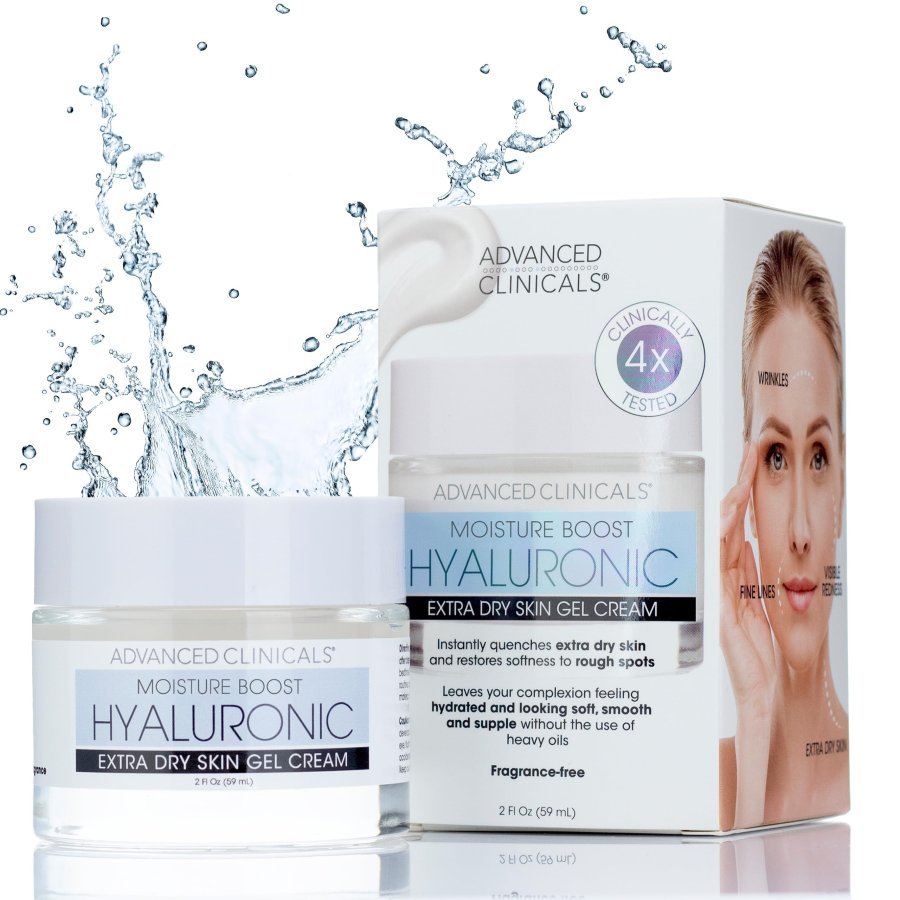 Advanced clinical Moisture Boost Hyaluronic  extra Dry Skin Gel Cream