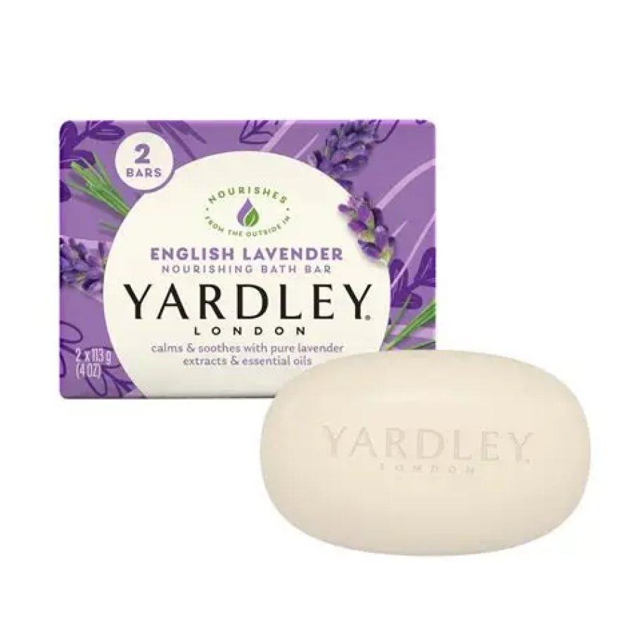 ENGLISH LAVENDER NOURISHING BATH BAR  YARDLEU LONDON