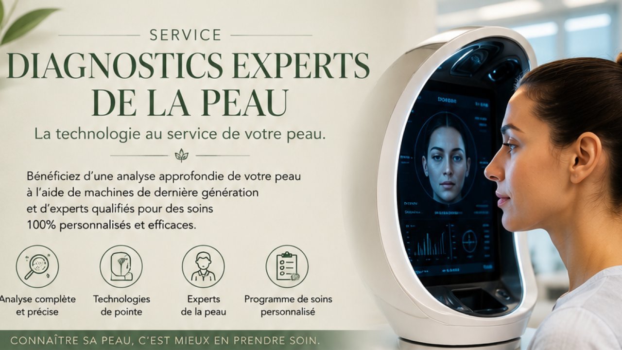 Diagnostic de peau personnalisé par nos experts